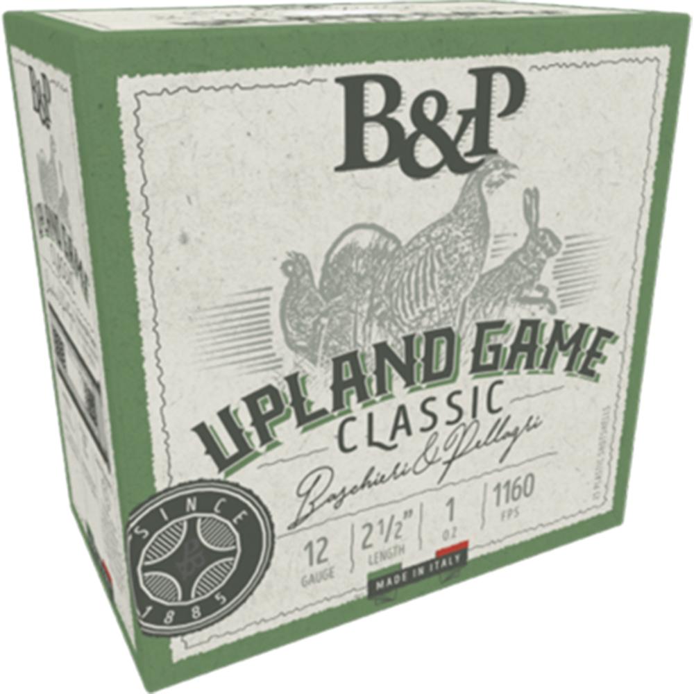 B&p Ammunition 12B1UP75 Upland Game Classic 12Gauge 2.50" 1oz 7.5Shot 25 Per Box/10 Case