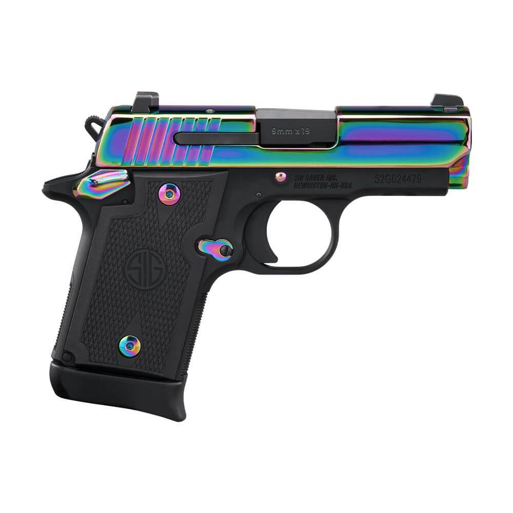 SIG SAUER P938 Rainbow 9mm - BOAZ view 2