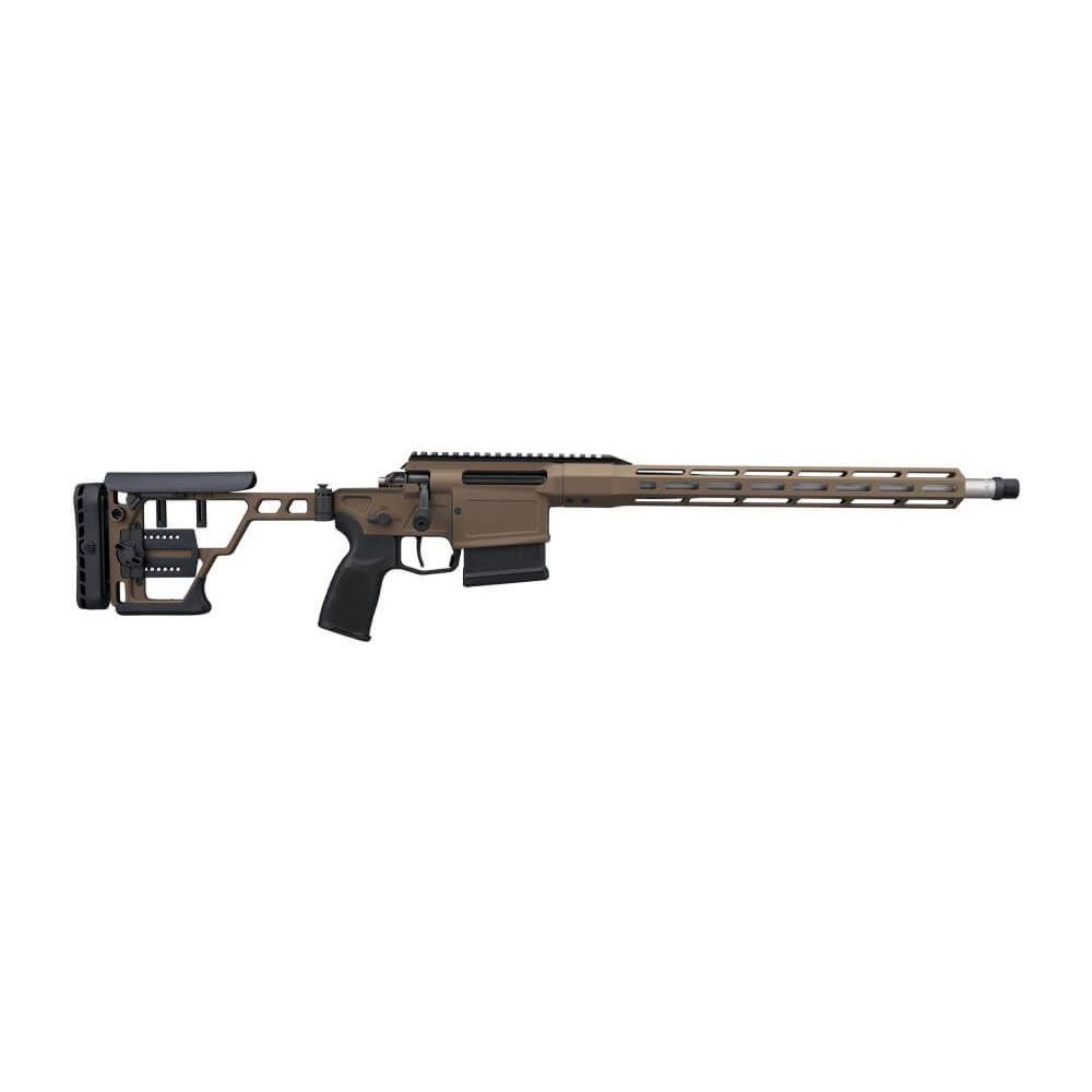 Sig Sauer CROSS30816BBRZ Cross 308 Win 5+1 Brushed Precision Stainless Steel Taper-Lok Barrel, Bronze Cerakote Aluminum Receiver w/Picatinny Rail, M-LOK Handguard, Precision Adj Folding Stock, Black