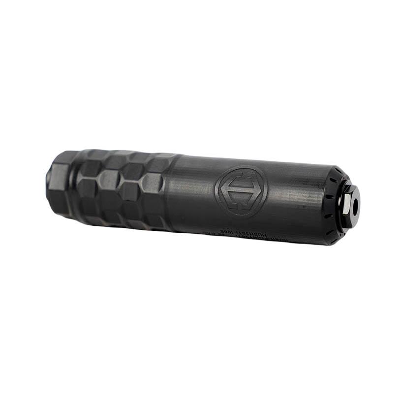 Hi-Point 30 Inconel Flow thru Direct Thread/Hub Suppresser .30 Cal Black