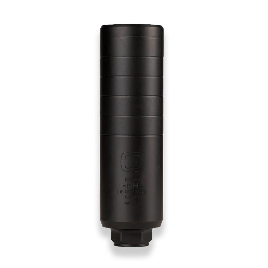 Q Lil' Drop Kick QD Suppressor 6.5 Creedmoor Stainless Steel Rearend Muzzle Device Included
