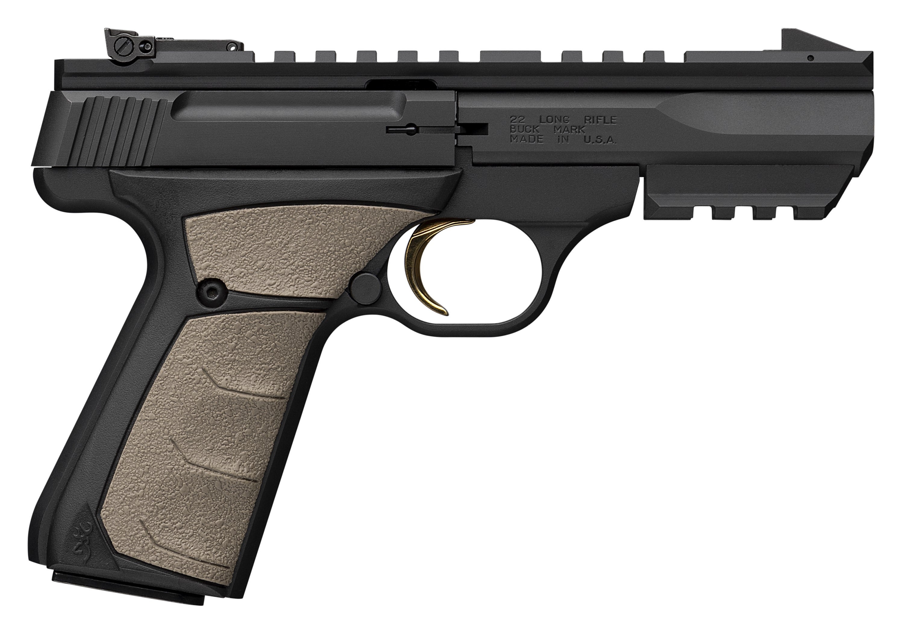 Browning Buck Mark Black Label FDE 22 LR - Our Store view 3