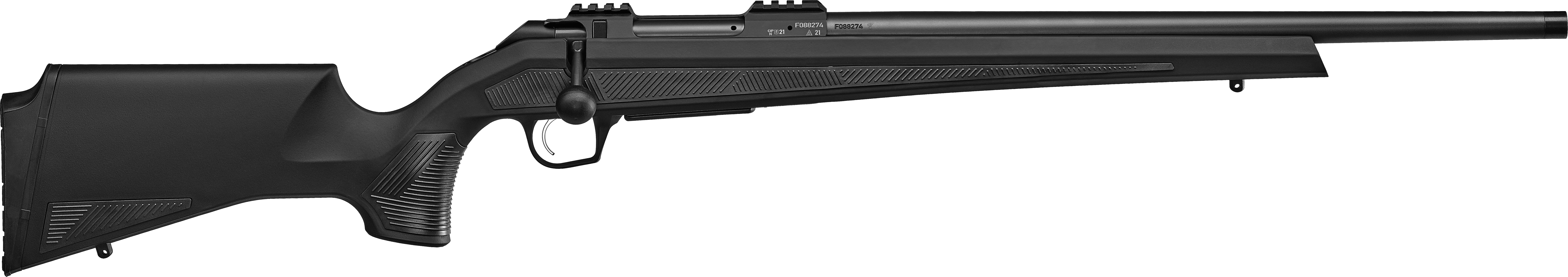 CZ 600 Plus Alpha Rifle 6.5 PRC 3rd Capacity 24" Threaded Barrel Picatinny Rail Black Synthetic Stock