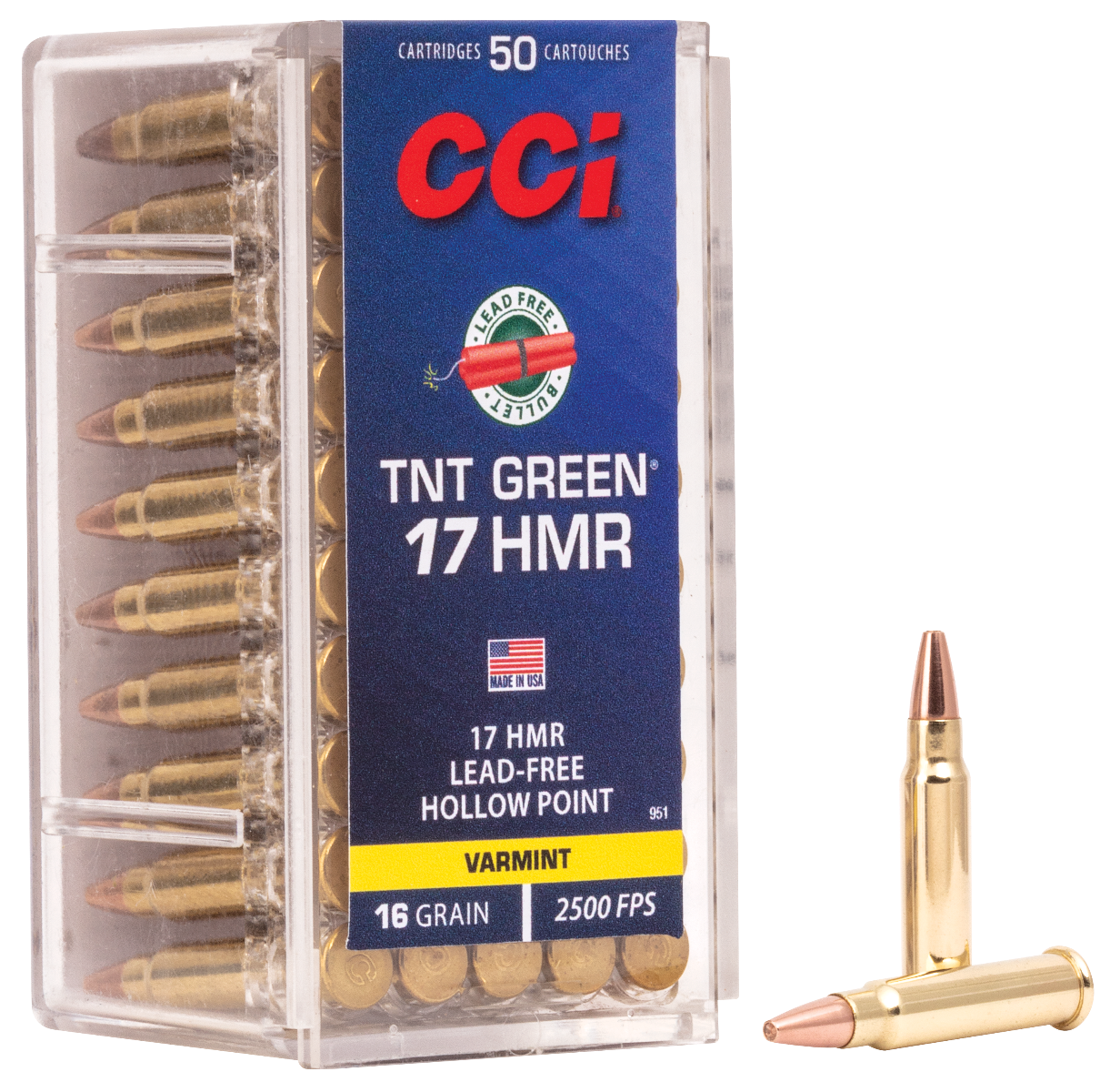 CCI Ammunition TNT Green 17 HMR - All Geared Up FFL view 3