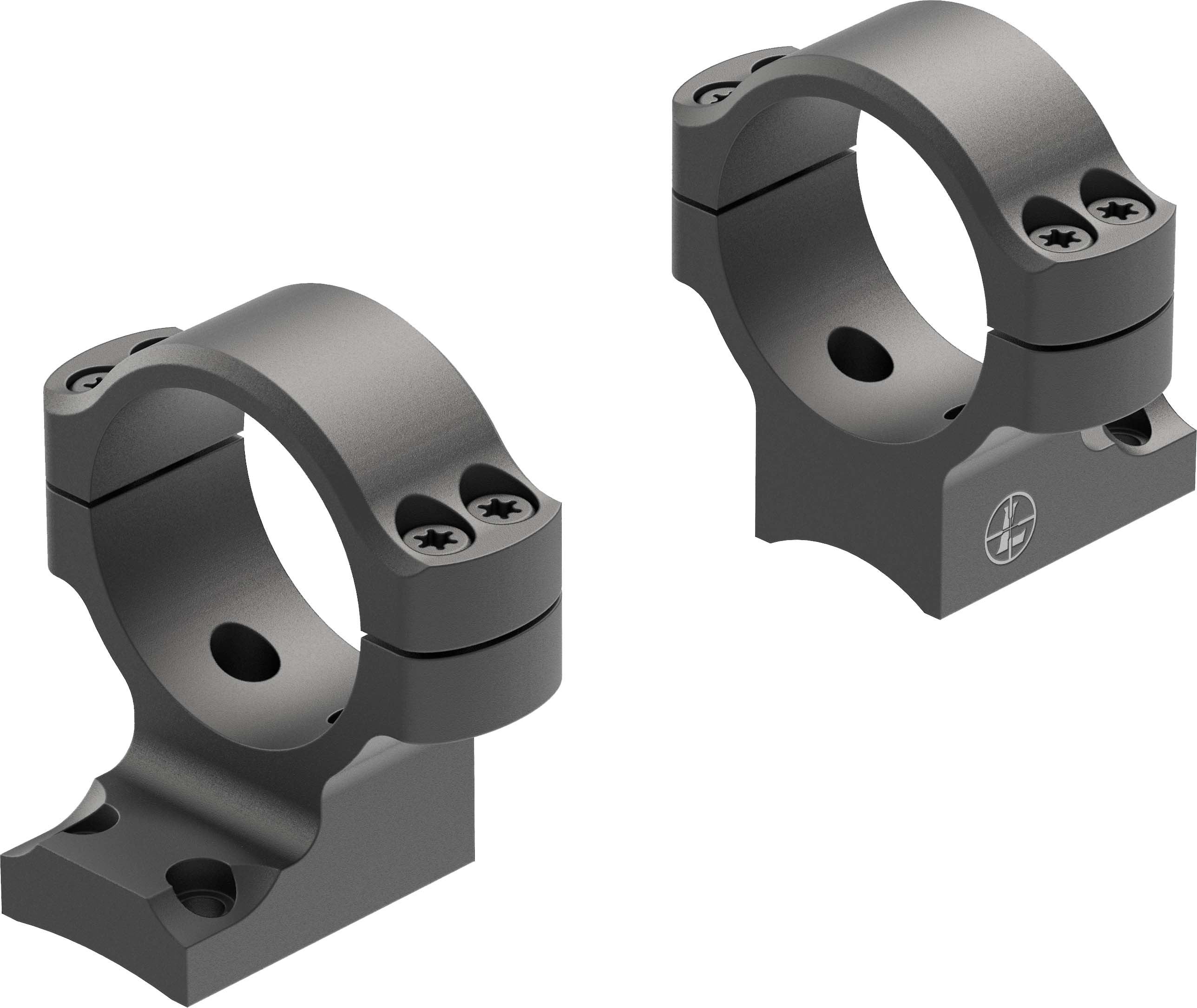 Leupold BackCountry 2-Piece Rings & Base Set Browning X-Bolt 30mm Medium - Matte Black view 2