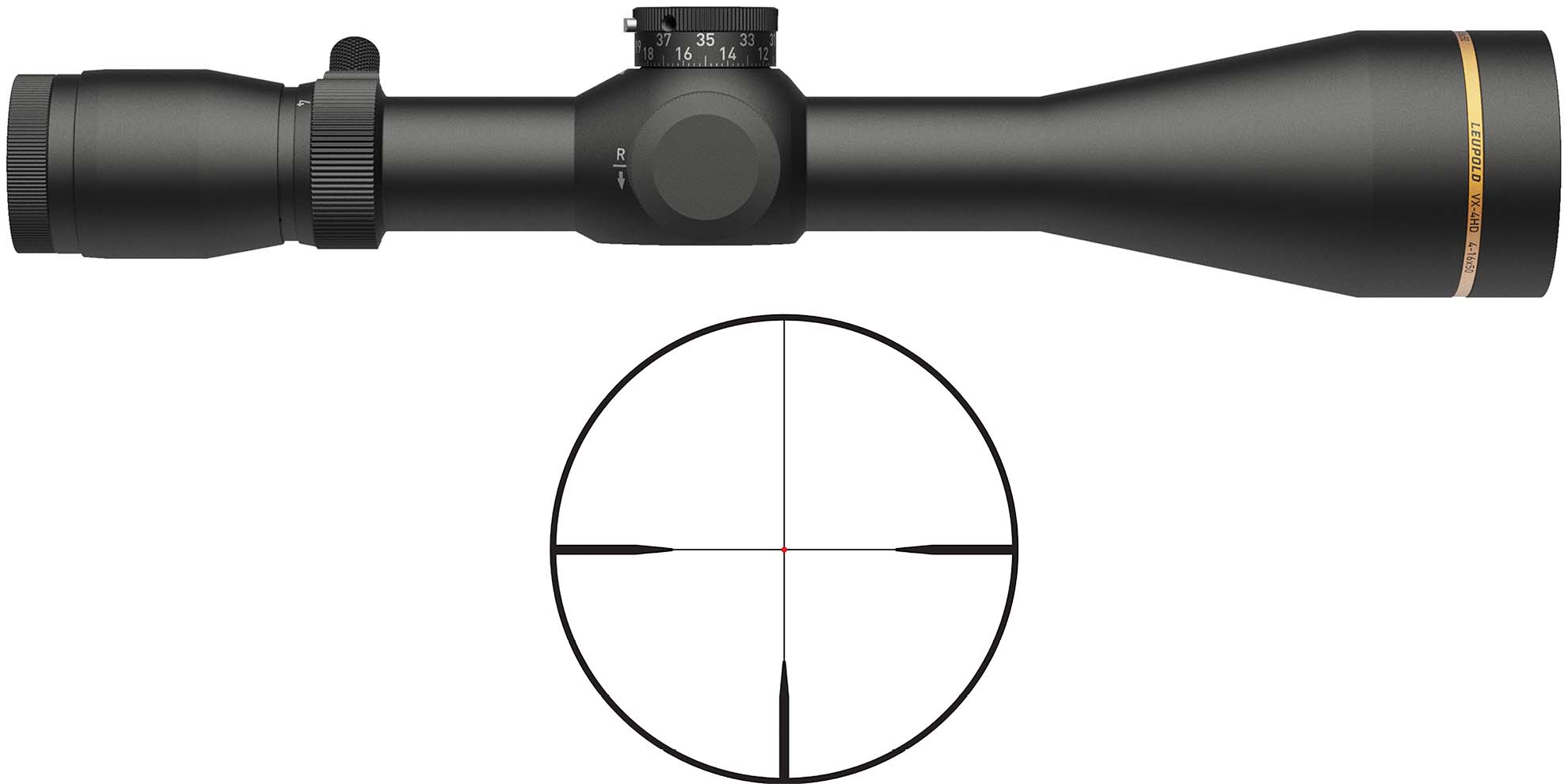 Leupold VX-4HD - Circle Square Firearms view 2