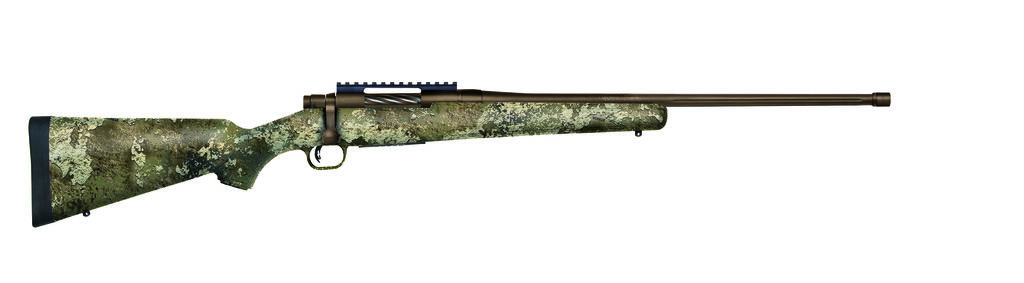Mossberg 28045 Patriot Predator 308 Win 5+1 22" Patriot Brown Cerakote 4.49" Fluted Barrel Patriot Brown Cerakote Steel TrueTimber Strata Right Hand