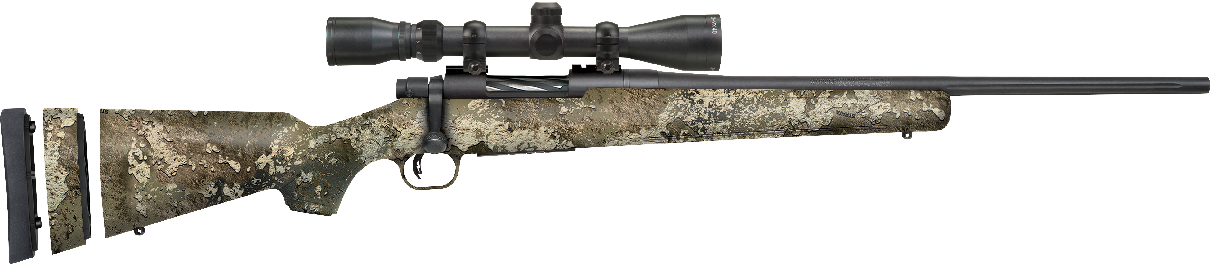 Mossberg Patriot Super Bantam Rifle 7mm-08 - Purple Mountain view 2