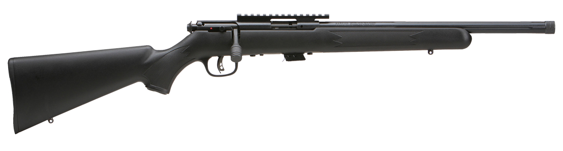 Savage Arms 28741 Mark II FV-SR 21 Sharp 10+1 16.50" Matte Black Fluted Threaded Barrel & Picatinny Rail Carbon Steel Receiver, Fixed Matte Black Synthetic Stock, Right Hand