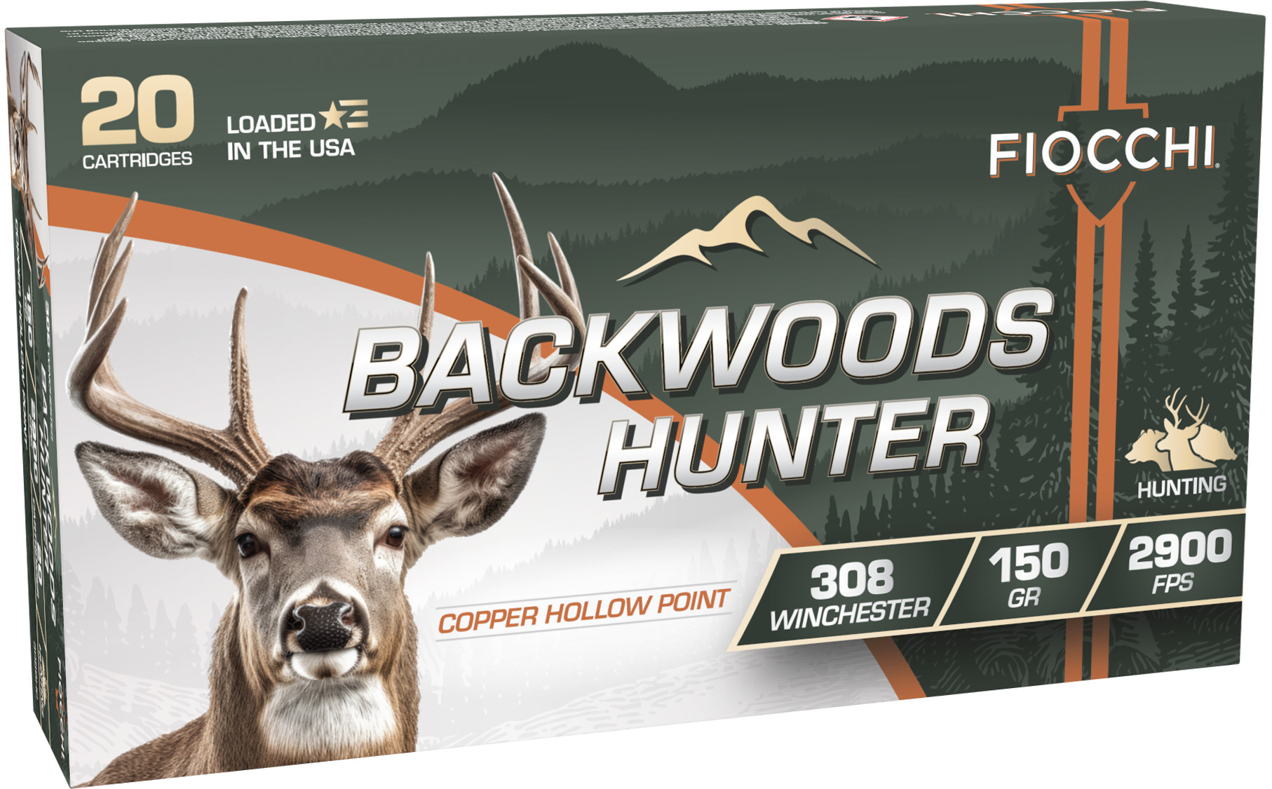 Fiocchi Ammunition Backwoods Hunter 308 Winchester - All Gea view 3
