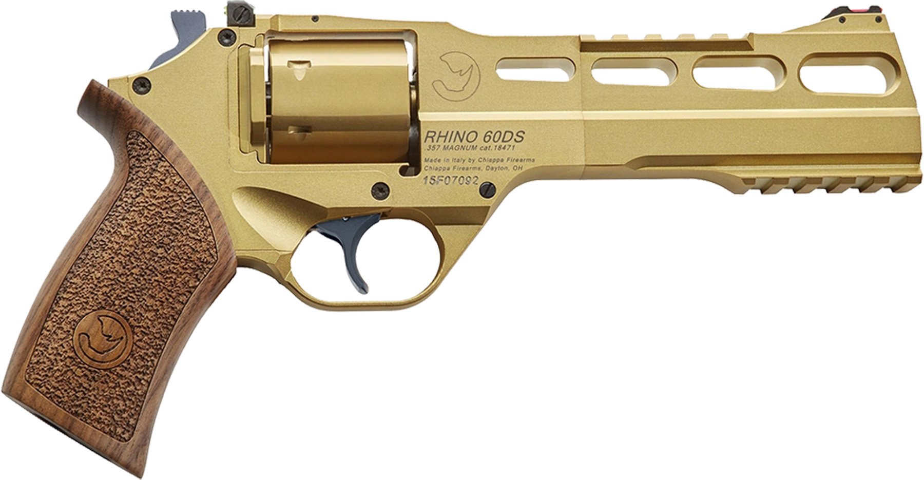 CHI RHINO 357M REV 6GLD WALNUT