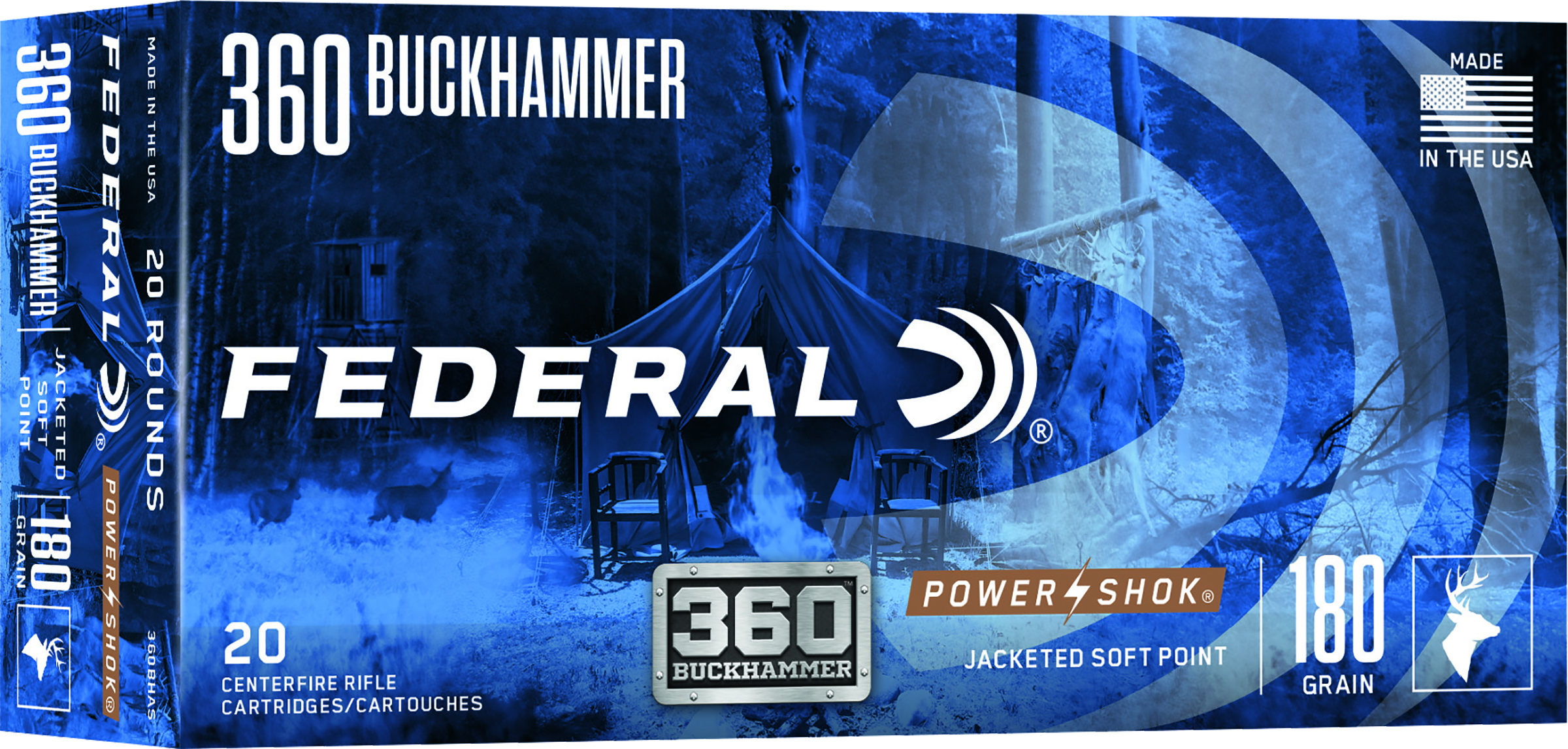 Federal Cartridge Co. 360 Buckhammer - Circle Square Firearm view 4