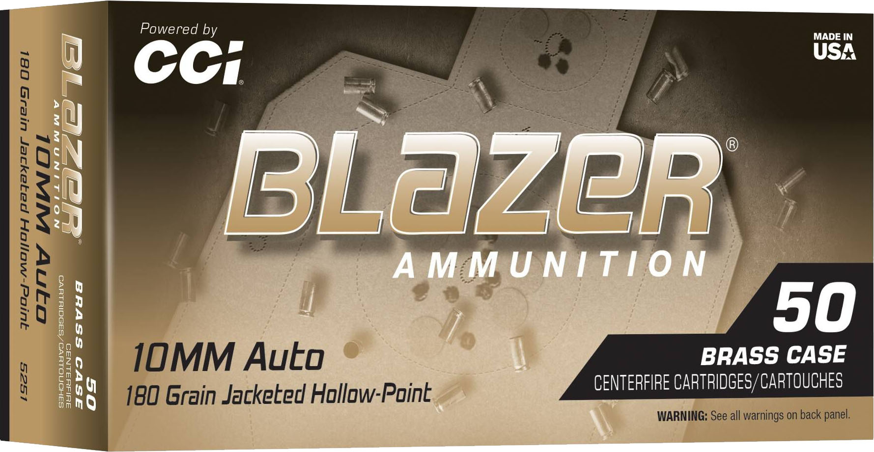 Blazer Ammunition Blazer Brass Hollow Point 10MM - All Geare view 3