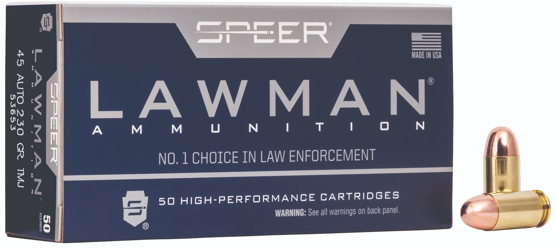 Speer Ammunition Speer Lawman 45 ACP - All Geared Up FFL view 3