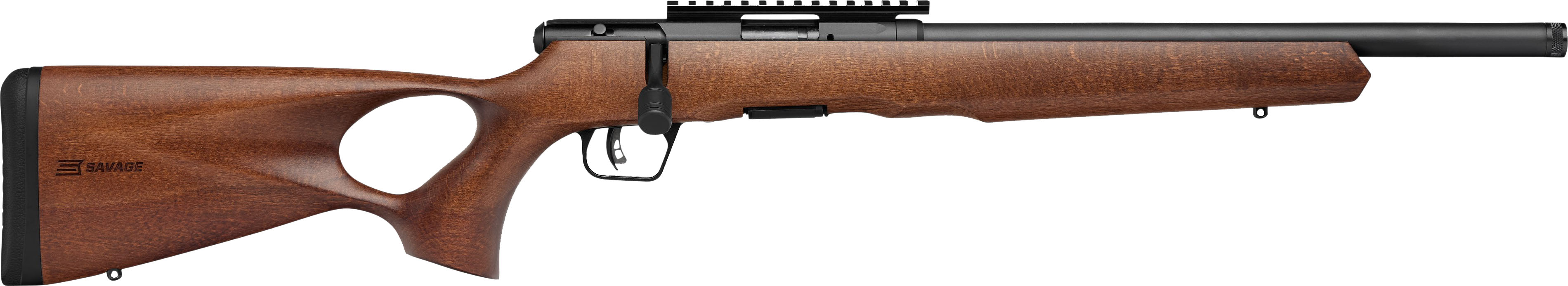 Savage Arms B22 Timber Thumbhole 22 LR - All Geared Up FFL view 4