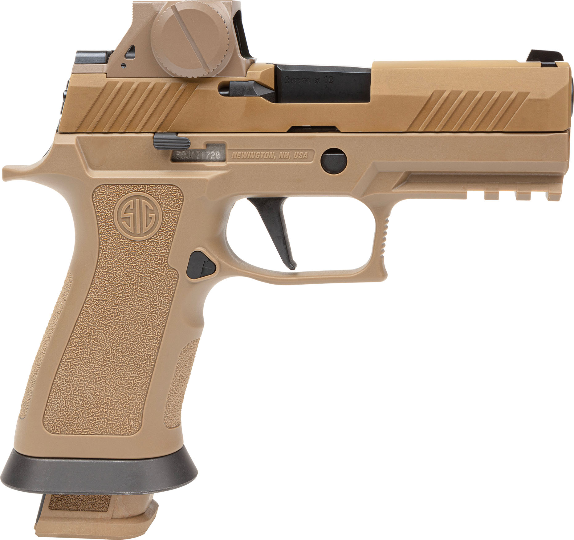 Sig Sauer P320 M18X 9MM LUGER - Purple Mountain Armory view 4