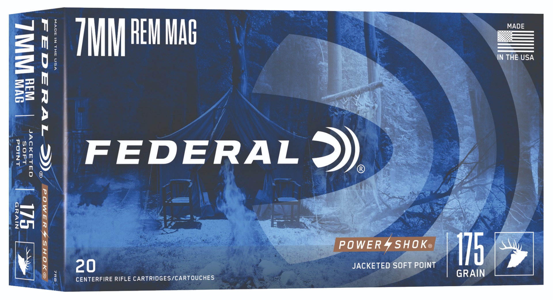 Federal PowerShok 7MM Remington Magnum - All Geared Up FFL view 2