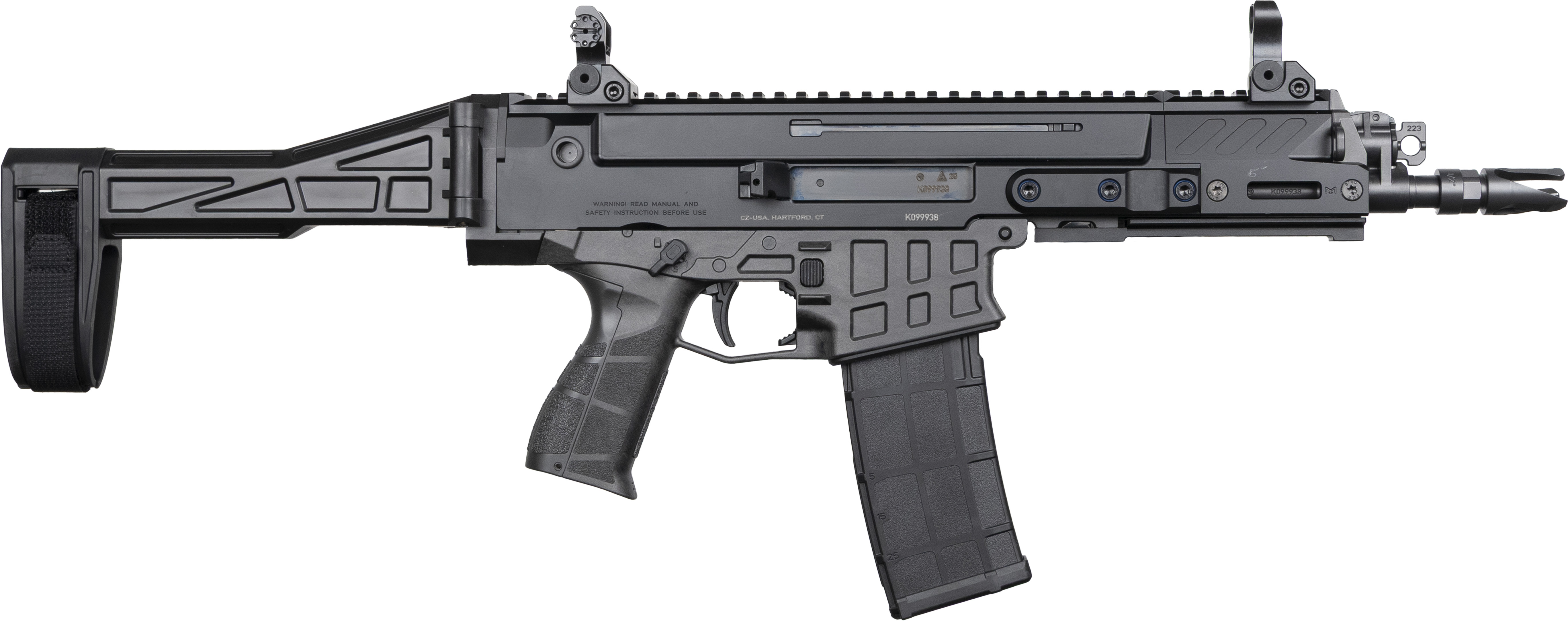 CZ Bren 2 MS 223 REM/5.56 NATO - Purple Mountain Armory view 2