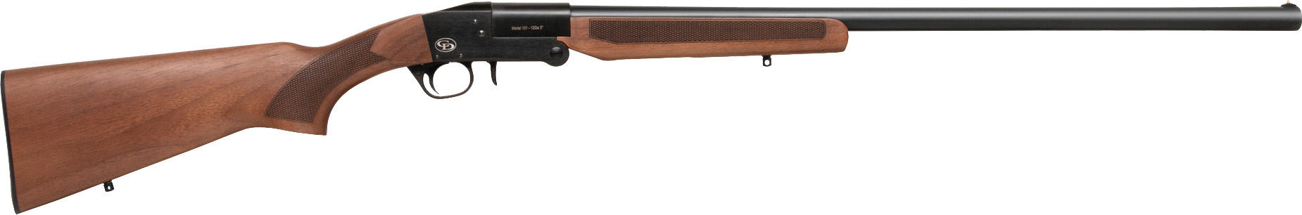 Charles Daly 101 Single Barrel Shotgun 410ga 3" Chamber 1rd Capacity 26" Barrel Walnut Stock
