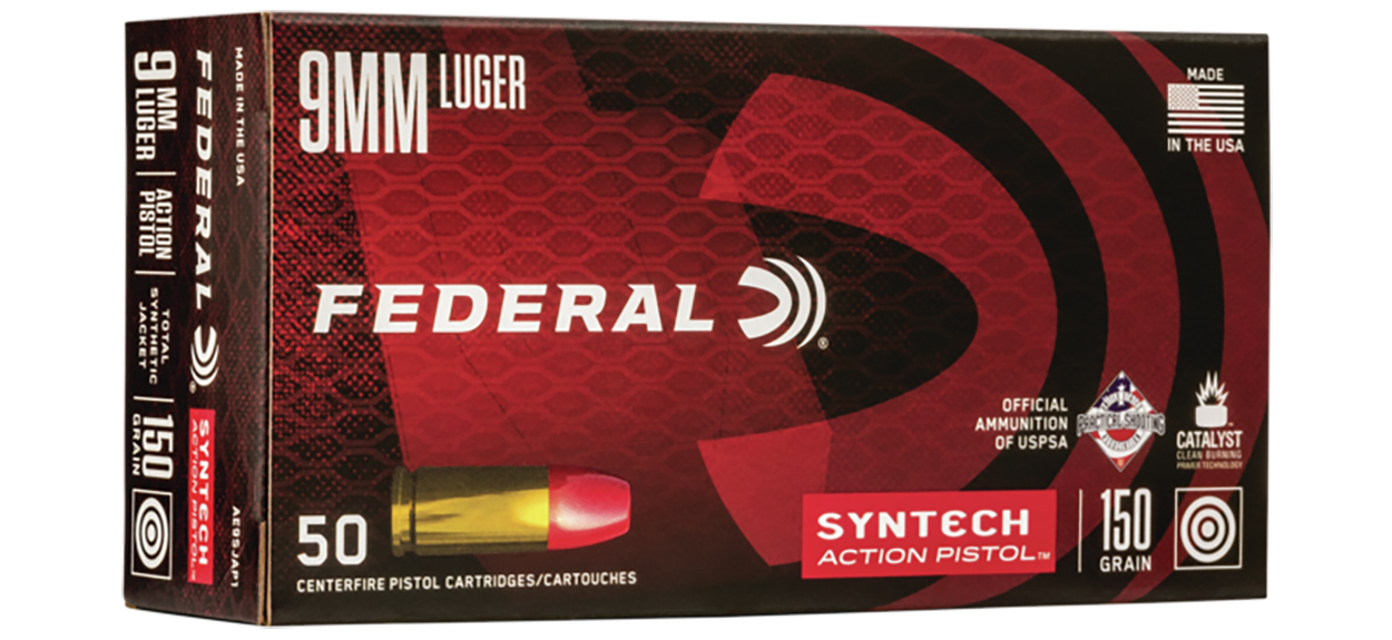 Federal Ammunition FDR 9MM 150GR AE ACTPST TSJ 50 9MM LUGER view 3