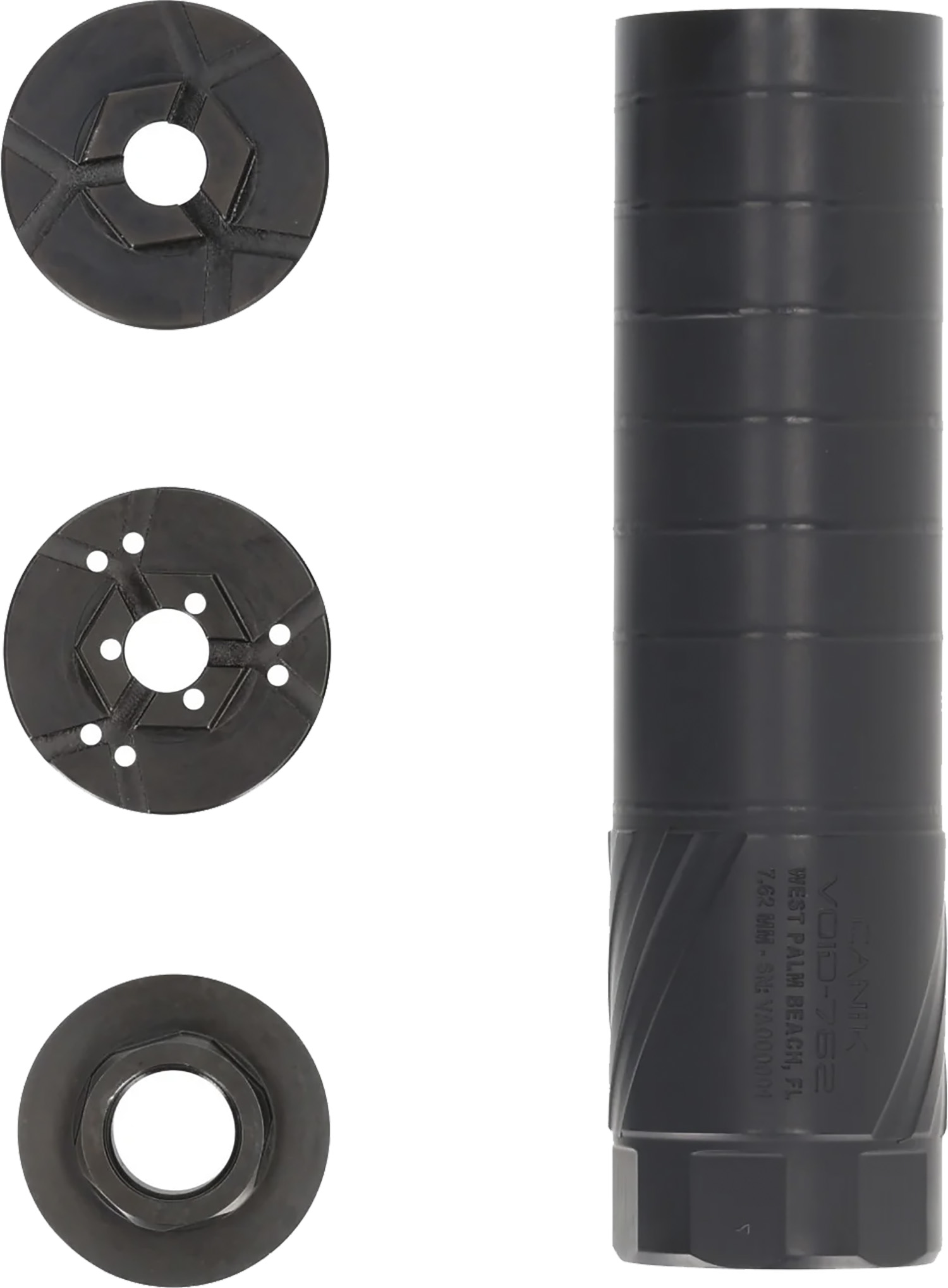 CANIK VOID-762 Suppressor - Direct/Hub 1.625" Dia | All Gear view 3