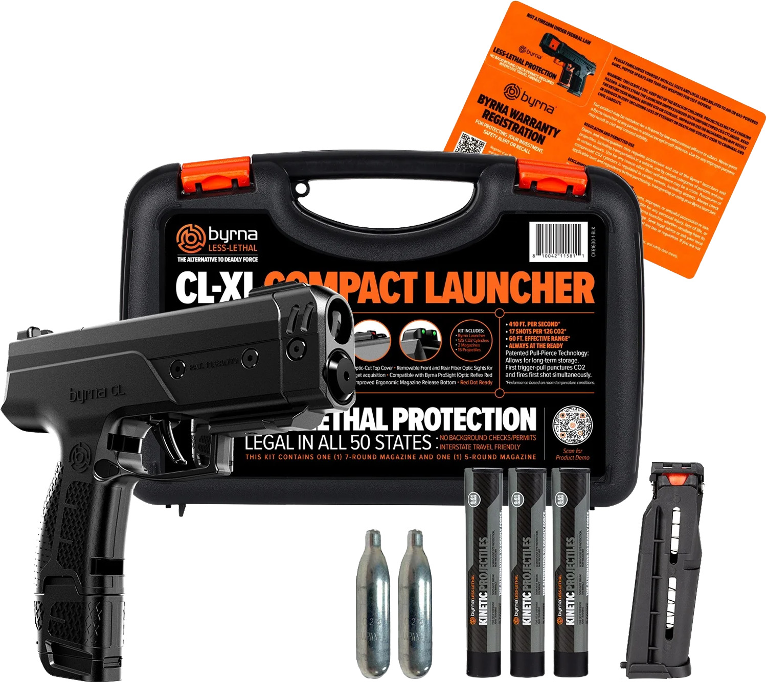 Byrna Technologies CL Universal Kit .61 Caliber - Circle Squ view 2