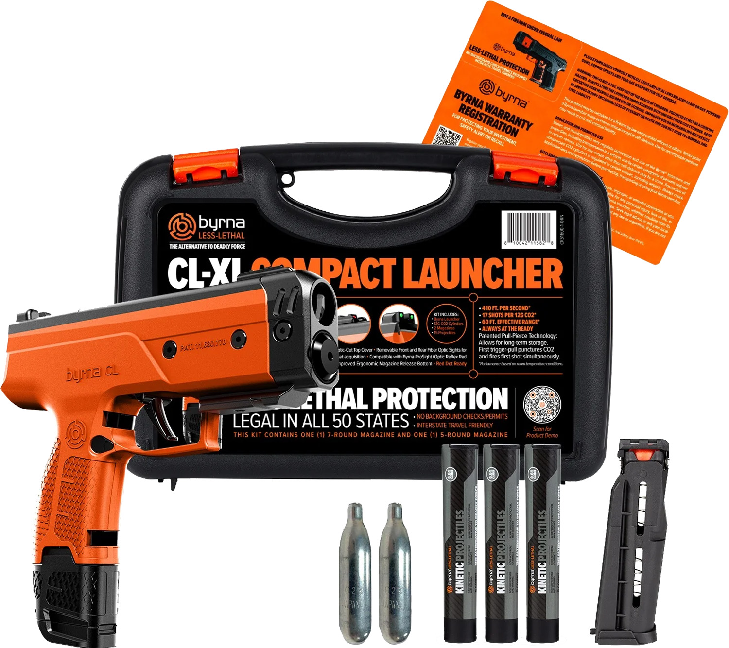 Byrna Technologies CL Universal Kit .61 Caliber - Circle Squ view 2