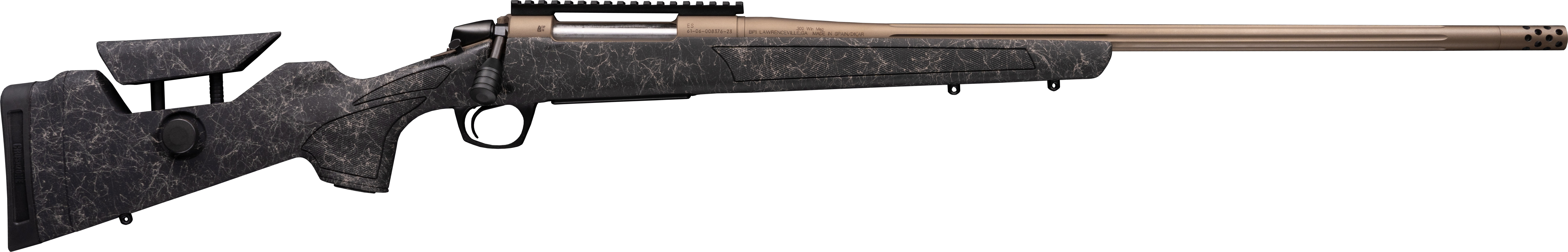 CVA Cascade Long Range Hunter 308 Win - Purple Mountain Armo view 3