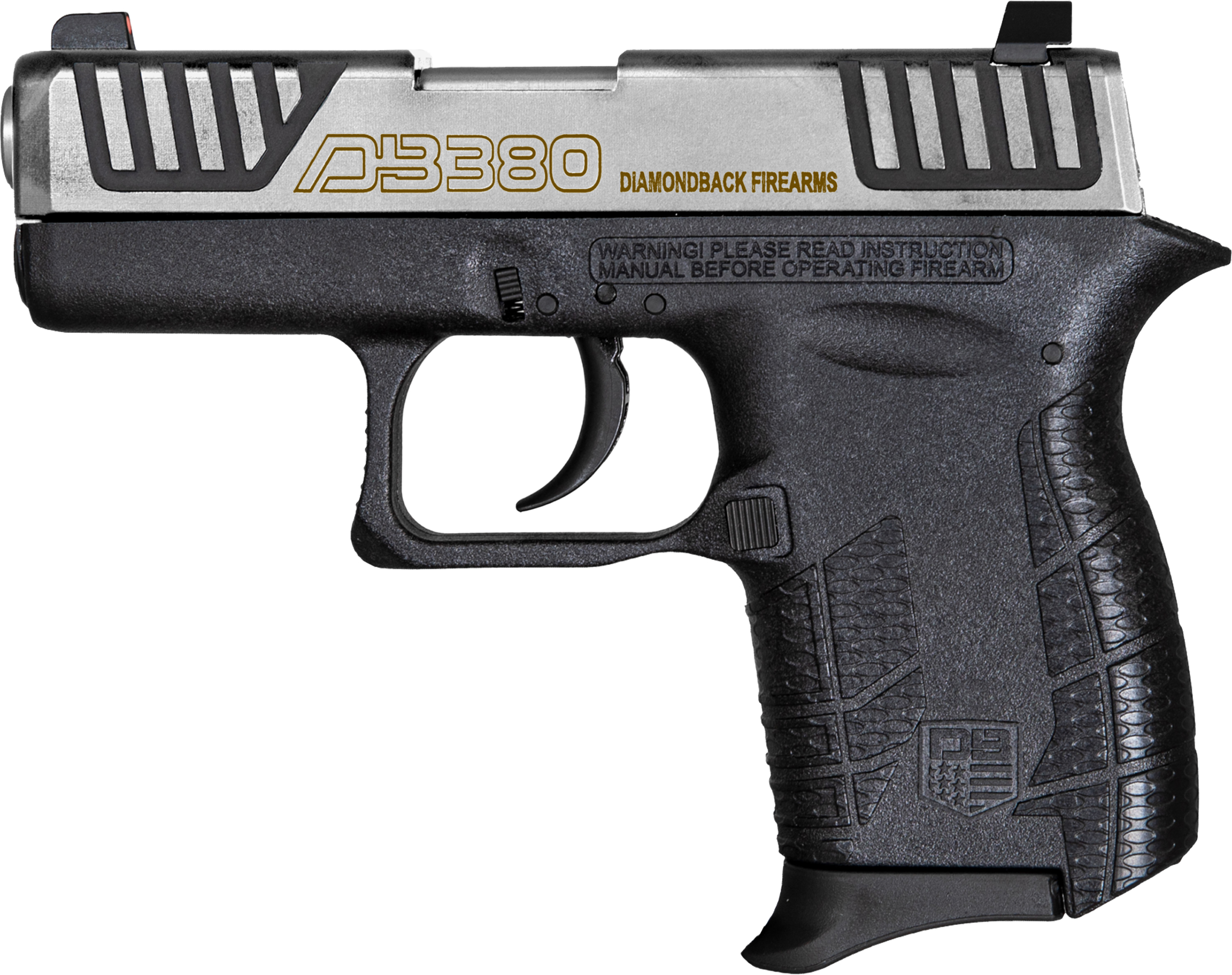 Diamondback Firearms DB380 Gen IV 380 ACP - Purple Mountain view 2
