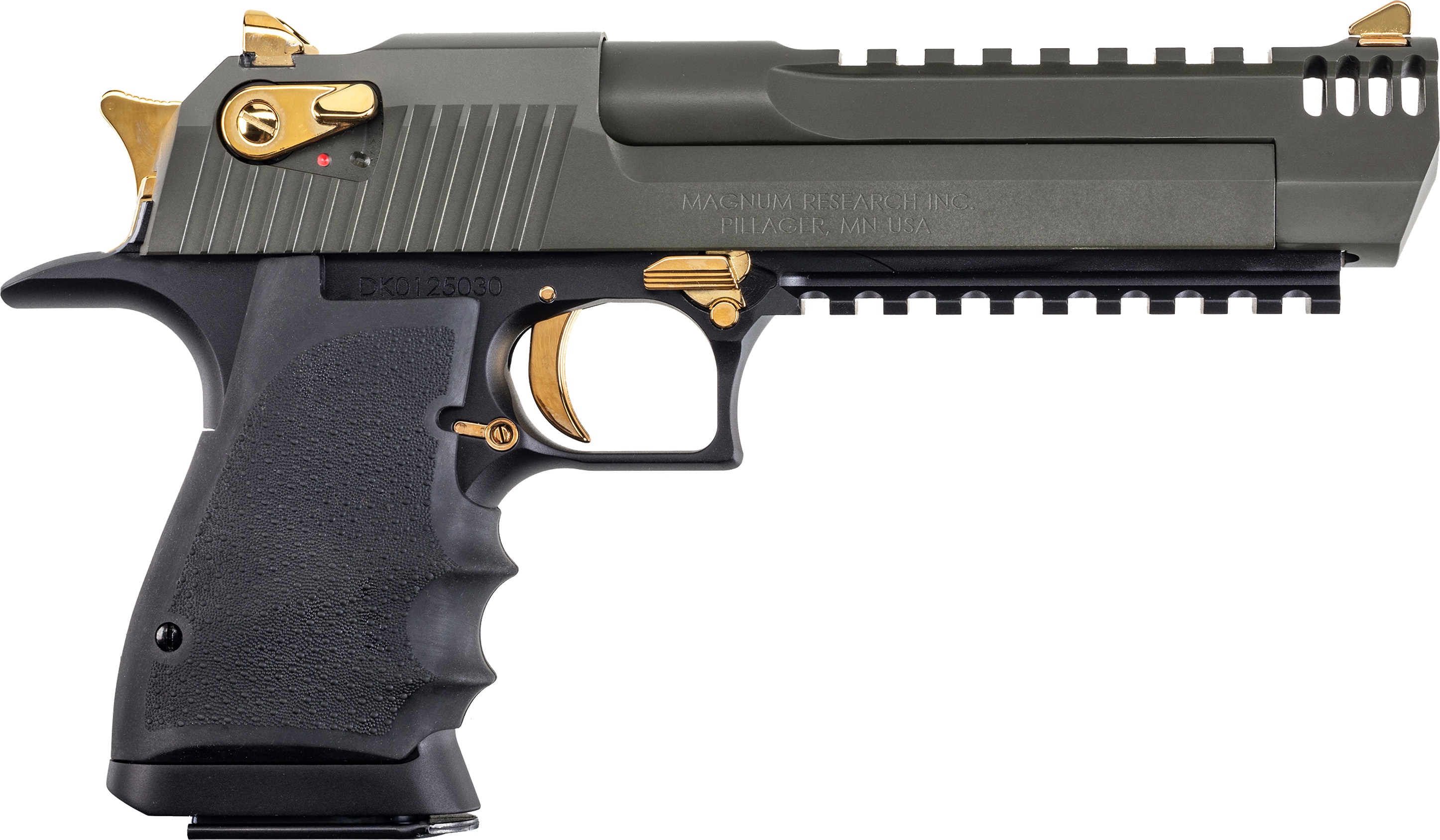 Magnum Research Desert Eagle L6 50 AE - Purple Mountain Armo view 3