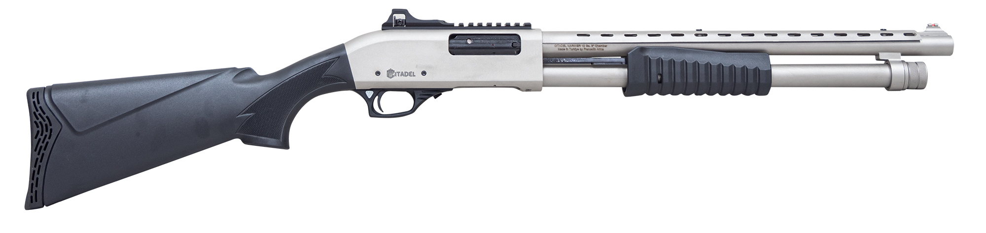 Citadel Mariner Shotgun 20ga 3" Chamber 4rd Capacity 18.5" Barrel Synthetic Stock Nickel Finish