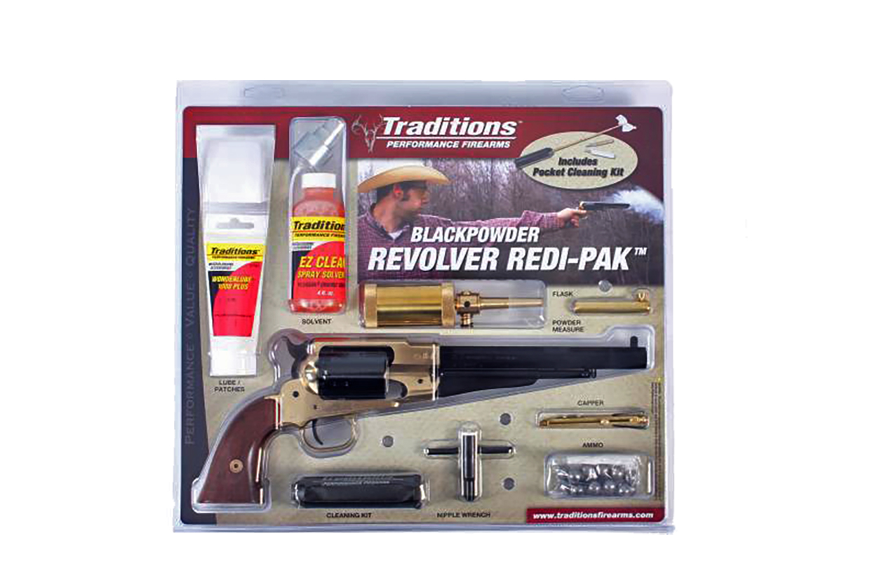 Traditions 1858 Army Redi-Pak .44 Caliber - Circle Square Fi view 3
