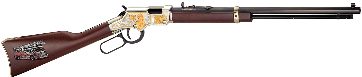 Henry Tribute Firefighter Rifle .22 LR - All Geared Up view 3
