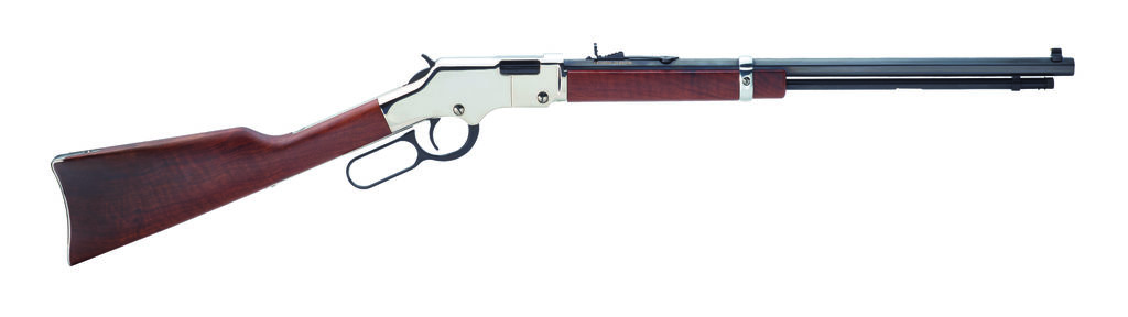 Henry Repeating Arms H4 Golden Boy Silver 17 HMR - Circle Sq view 3