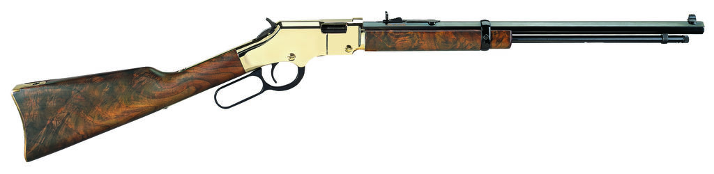 Henry Repeating Arms H4 Goldenboy 17 HMR - Purple Mountain A view 5