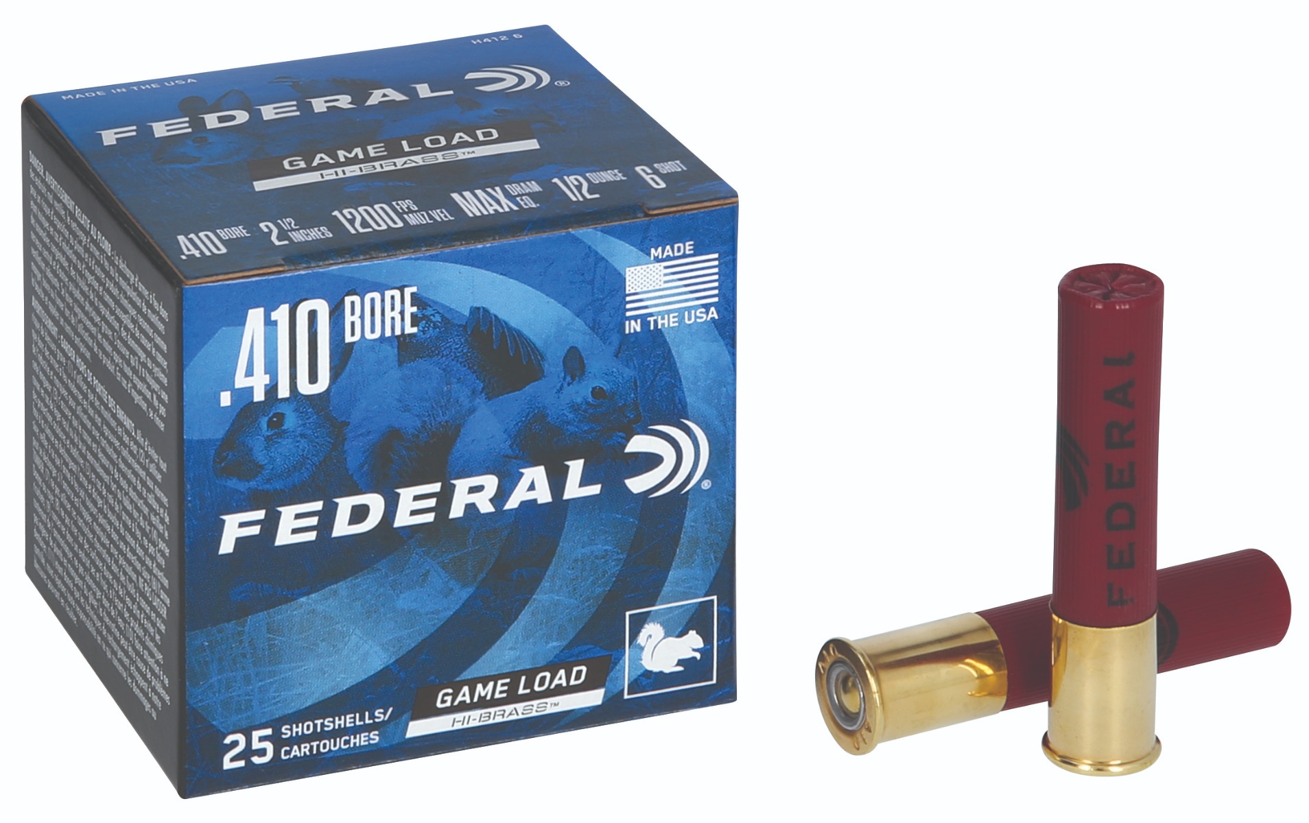 Federal GameShok — Hi-Brass 410 ga - All Geared Up FFL view 3