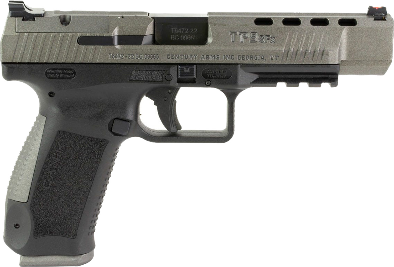 CANIK TP9SFX 9MM Handgun - 10RD Tungsten view 2
