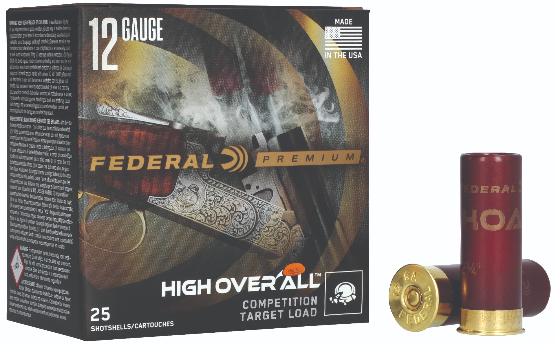 Federal Federal Premium — High Over All 12 Gauge 2.75" - All view 5