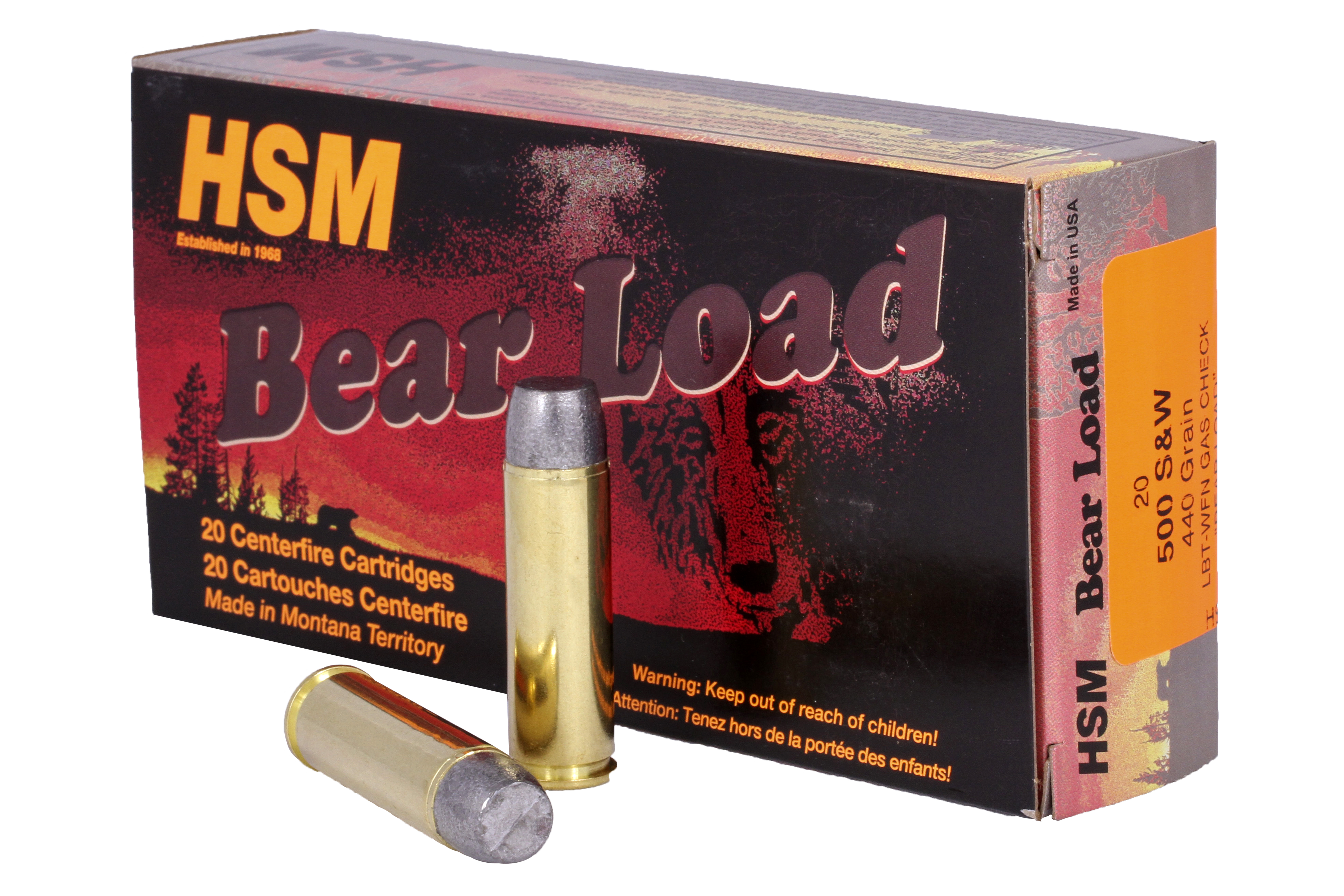 Hunting Shack DBA HSM Munitions 500 S&W MAGNUM - Purple Moun view 4