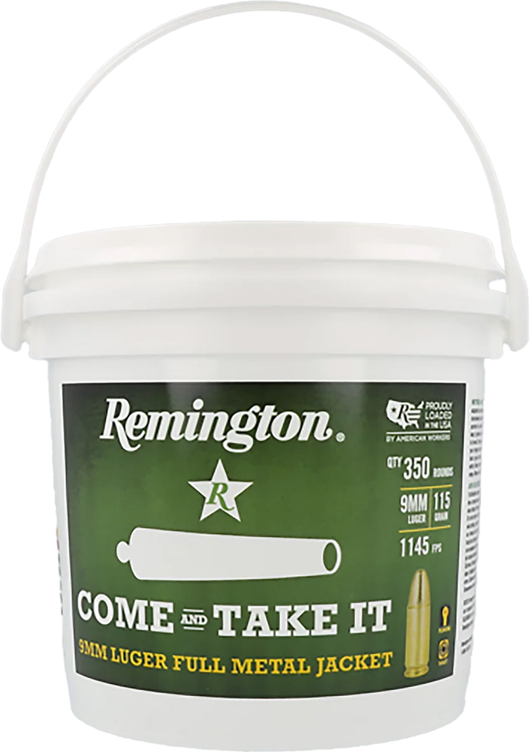 Remington REM 9MM 115GR UMC FMJ 350RD 9mm Luger - Purple Mou view 2