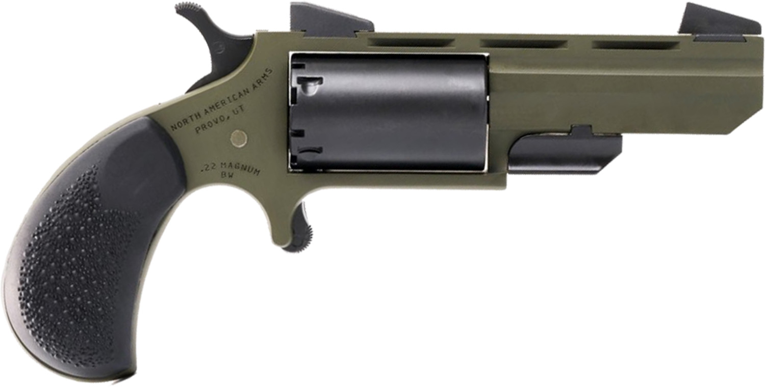 North American Arms Green Huntsman 22 WMR - Circle Square Fi view 2