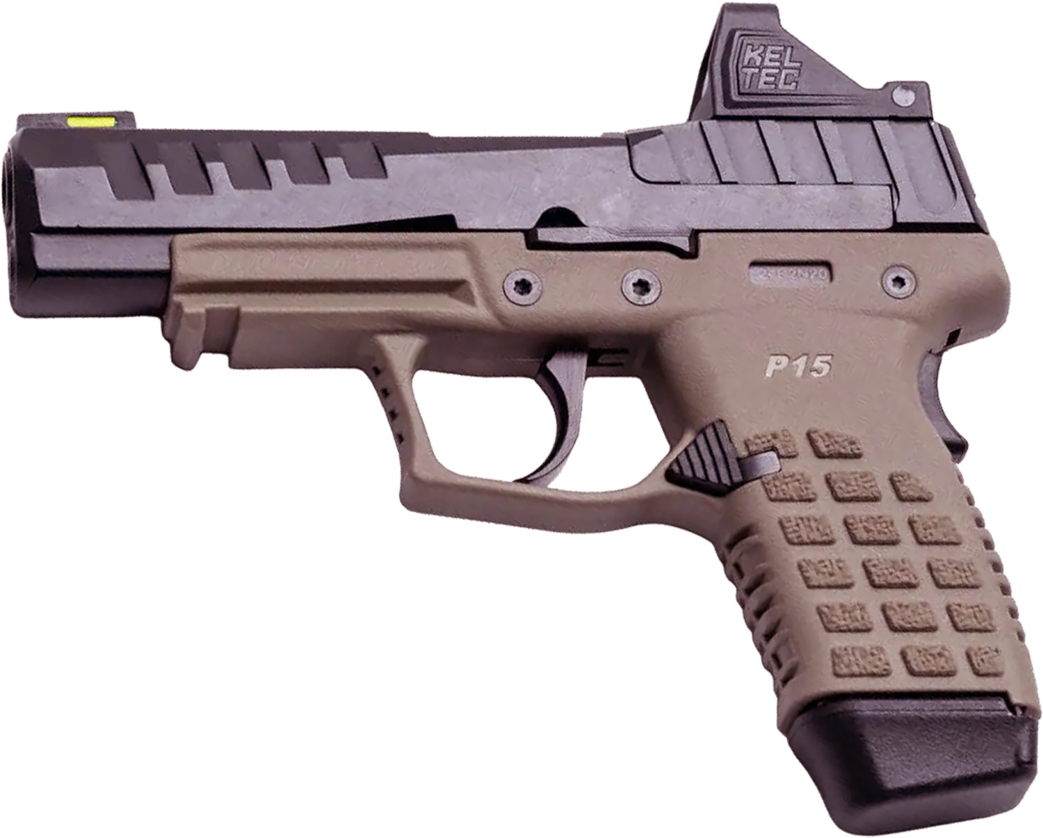 KEL P15 9MM PST 15RD TAN RFX11