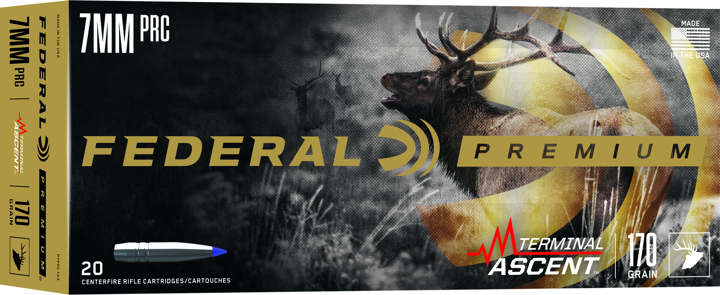 Federal Premium Classic — Terminal Ascent 7MM PRC - All Gear view 3