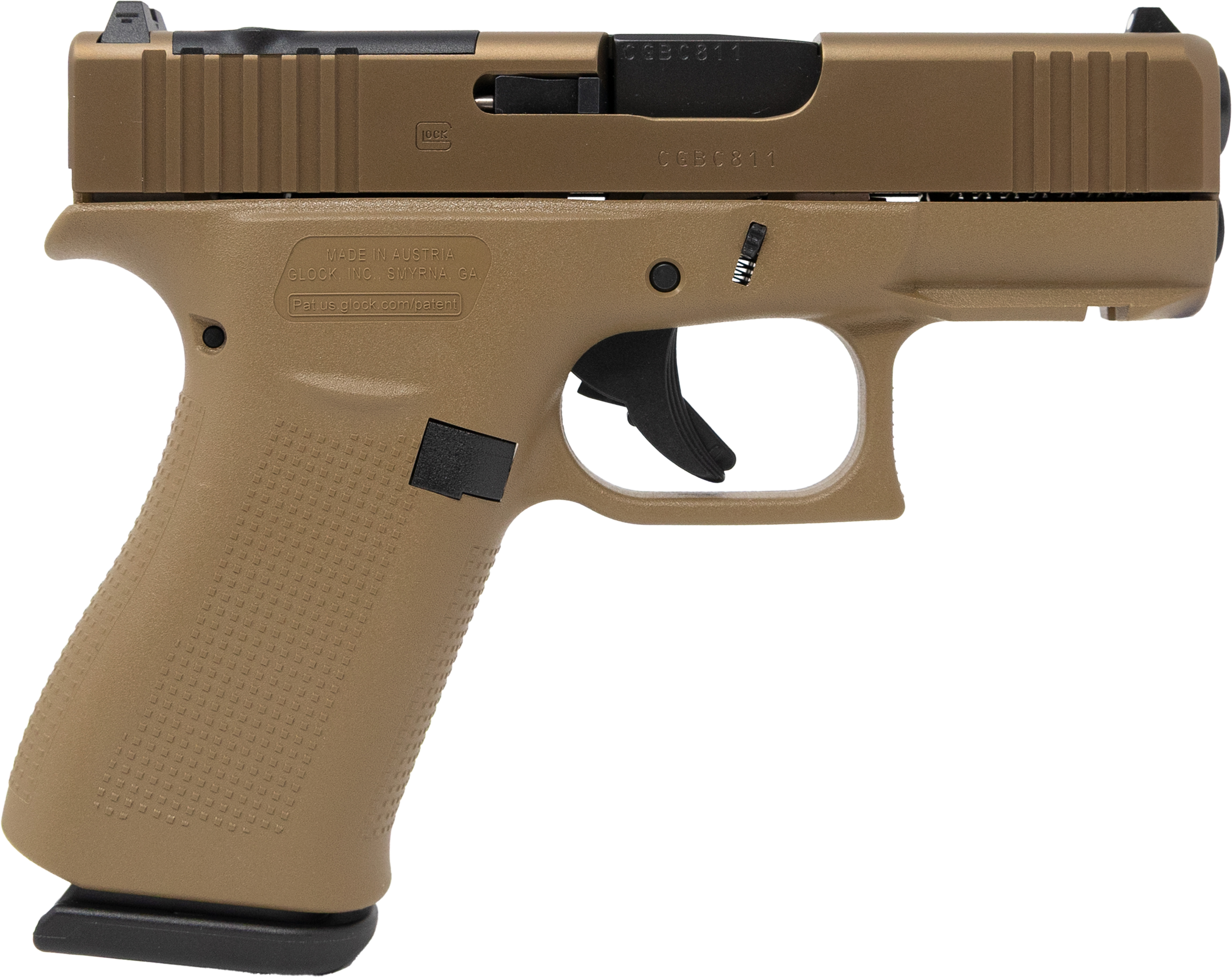 GLK 43X MOS 9MM 10R COYOTE DE