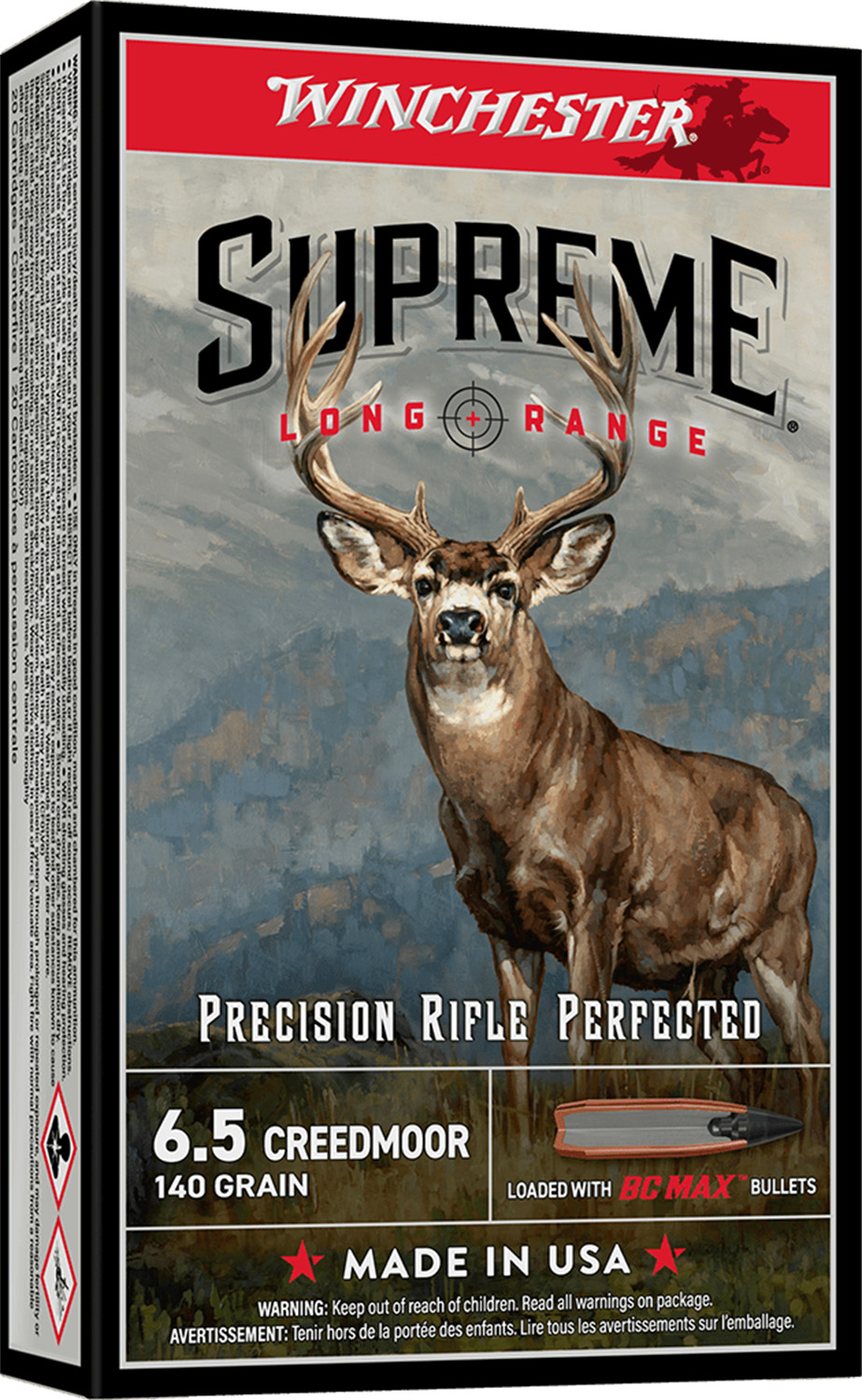 Winchester Ammunition Supreme Long Range 6.5 Creedmoor - All view 4