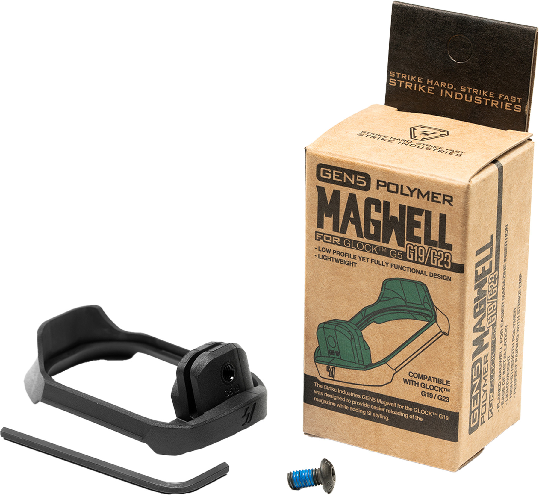 Strike Industries GEN5 Magwell for GLOCK - Purple Mountain A view 4
