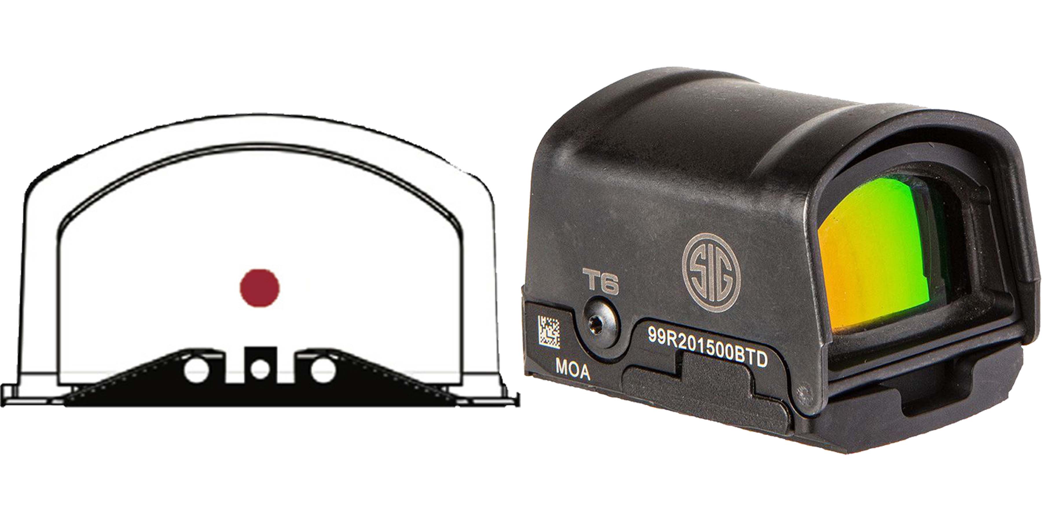 SIG SAUER Romeo 2 Reflex Sight - All Geared Up FFL view 2