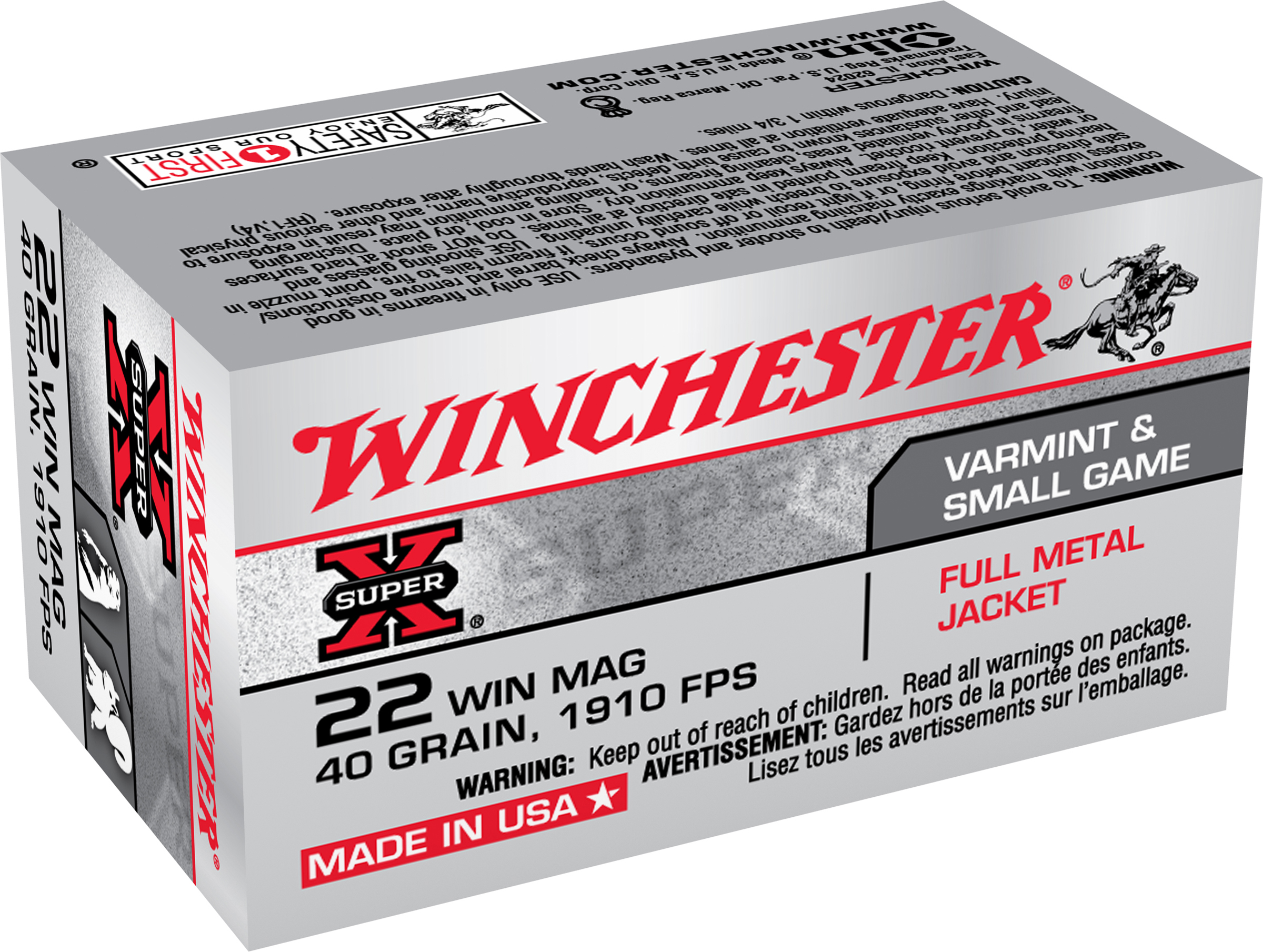 Winchester Ammunition 22 WMR - Circle Square Firearms view 2