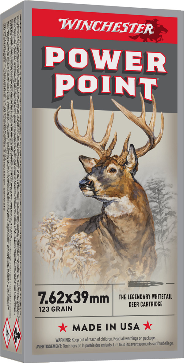 Winchester Ammunition Power-Point — Super-X 7.62X39 - All Ge view 4