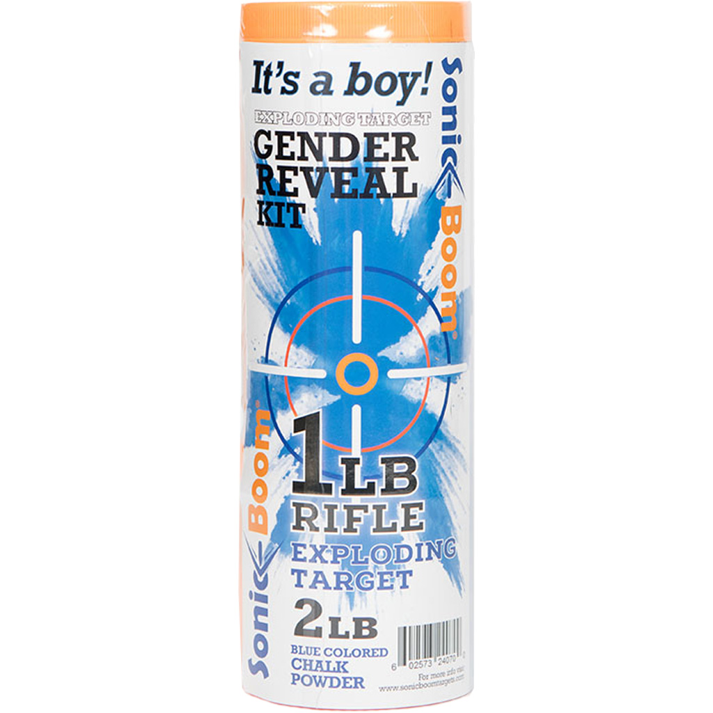 Sonic Boom/jerent SBTGRBOY Gender Reveal Kit Rifle Firearm 1 lb Boy
